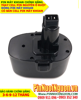 Pin sạc NiMh 18v 3000mAh; Pin máy khoan Black & Decker 3000mAh-18V, thay cells pin / hàng có sẳn - bảo hành 06 tháng